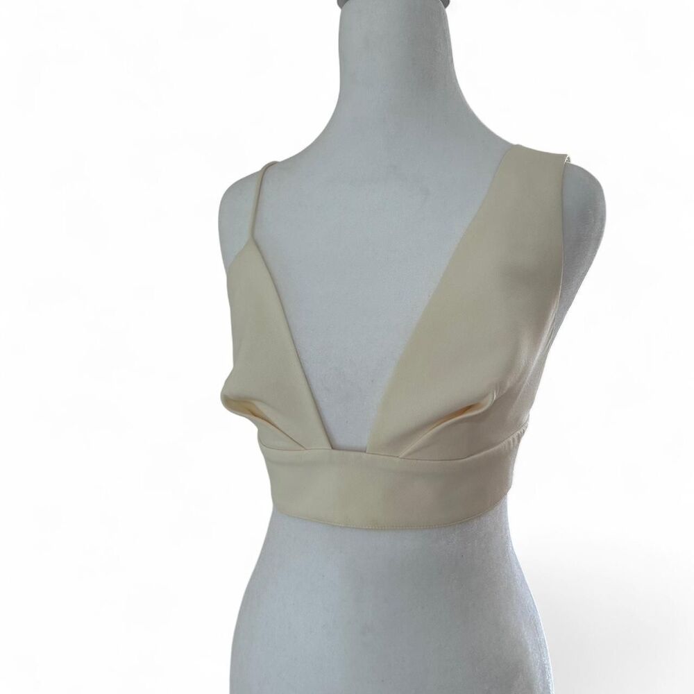 House of CB Cream Crop Top - Picture 8 of 8